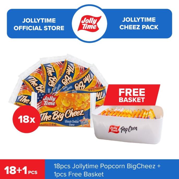 

18pcs The Big Cheez - Jolly Time Mircowave Popcorn Product Of USA