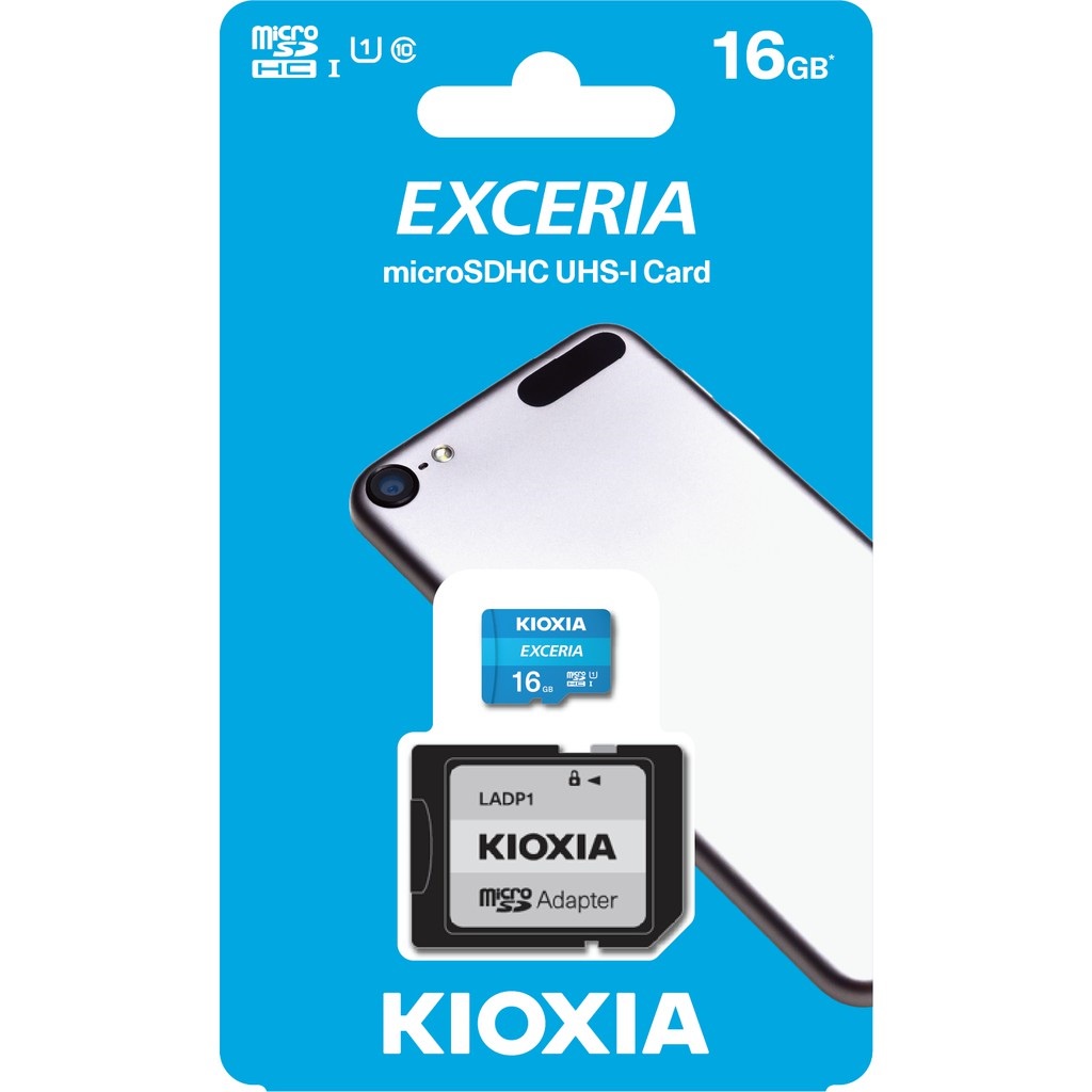 Gramedia Bali - Kioxia Exceria Cl10 U1 R100 With Adapter 16Gb