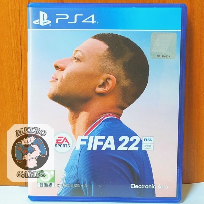 FIFA23 PS4 Kaset FIFA 23 Fifa 2023 PS4 CD Disc Game BD Playstation PS 4 5 Terbaru 2023 Reg 3 EA Sports Football Games sepak bola pes fi fa sepakbola ronaldo messi fifa2023 21 22 23 original asli ori mbappe haaland Region 3 Asia reg baru Fifa2022 2022 pes