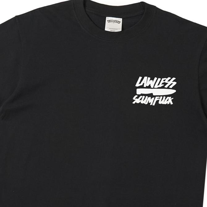 LAWLESS X HERRY 'UCOK' SUTRESNA 10th ANNIVERSARY TSHIRT - BLACK