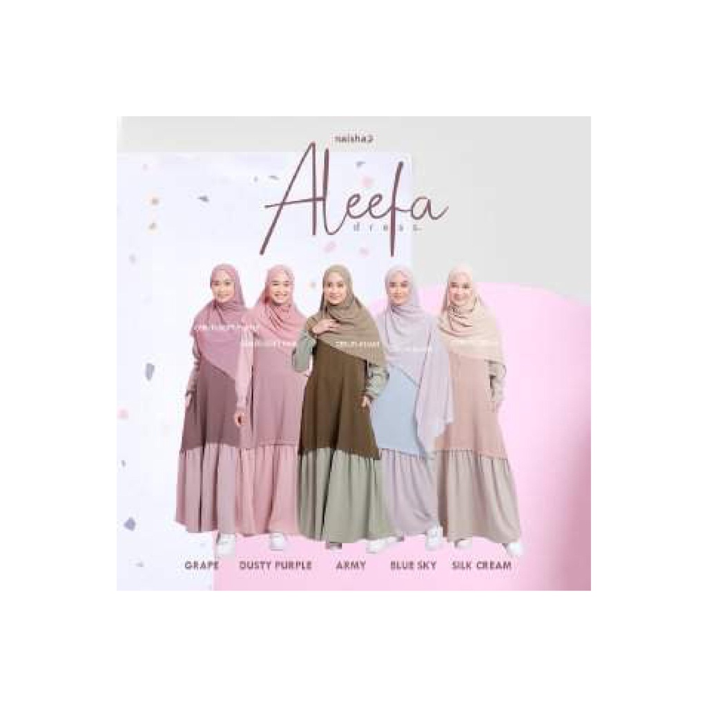 Aleefa dress by naisha hijrah