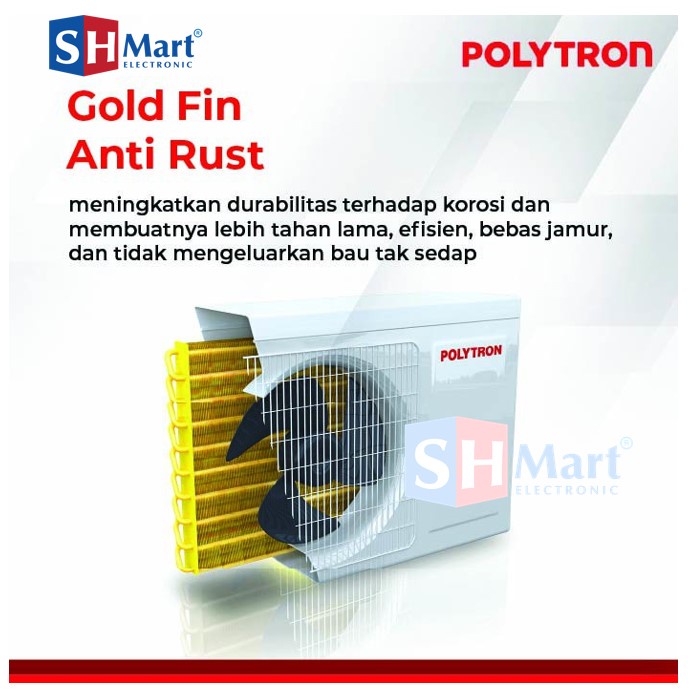 AC POLYTRON 1/2 PK NEW SERIES 2021 NEUVA ICE PAC-05VZ / PAC05VZ / 05VZ FAST COOLING (MEDAN)