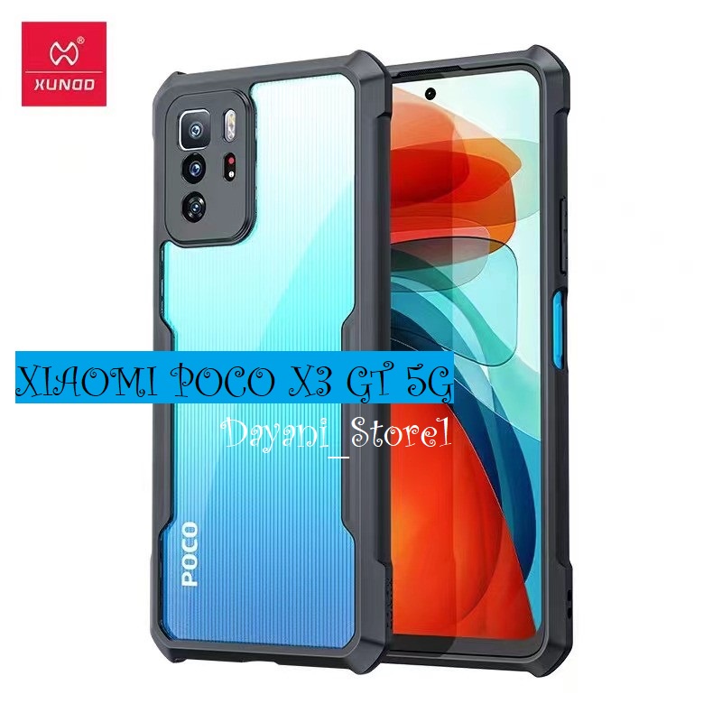 XIAOMI POCO X3 GT 5G CASE FUSION SHOCKPROOF BUMPER BAG CLEAR TRANSPARAN-DAYANI_STORE1