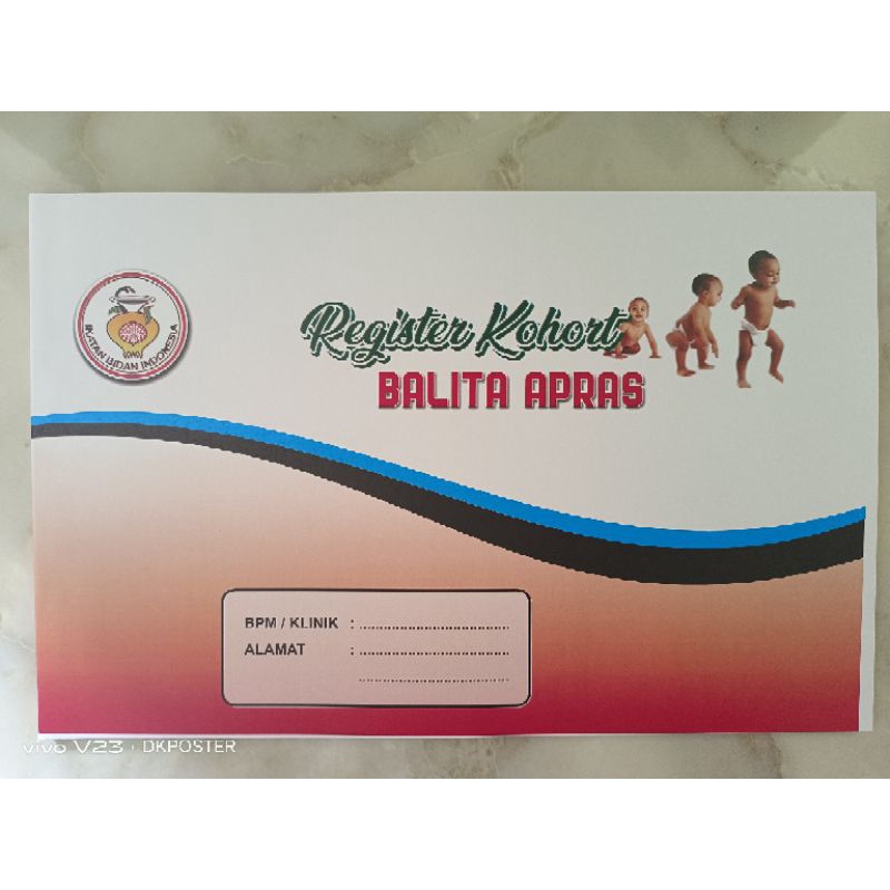 BUKU REGISTER KOHORT BALITA APRAS
