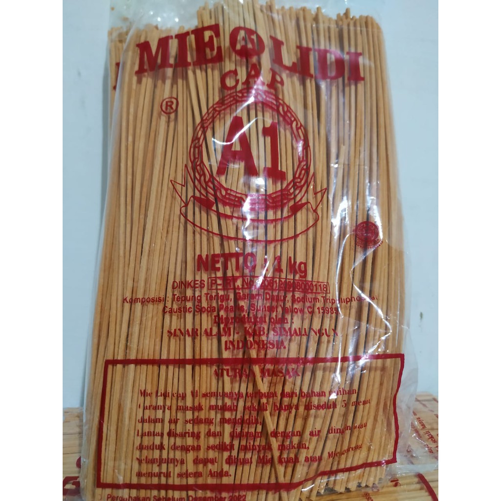 

Mie Lidi (Mie Gomak) Khas Medan