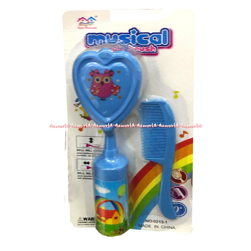 Baby Musican Musical Hair Brush for Sisir Bayi Dengan Suara Musik Sisir Lembut Comb