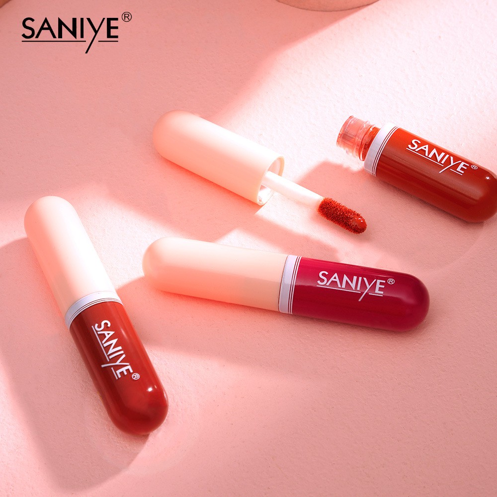 L1135 SANIYE 15 WARNA CAIR MINI KAPSUL LIP TINT MATTE LIPSTIK