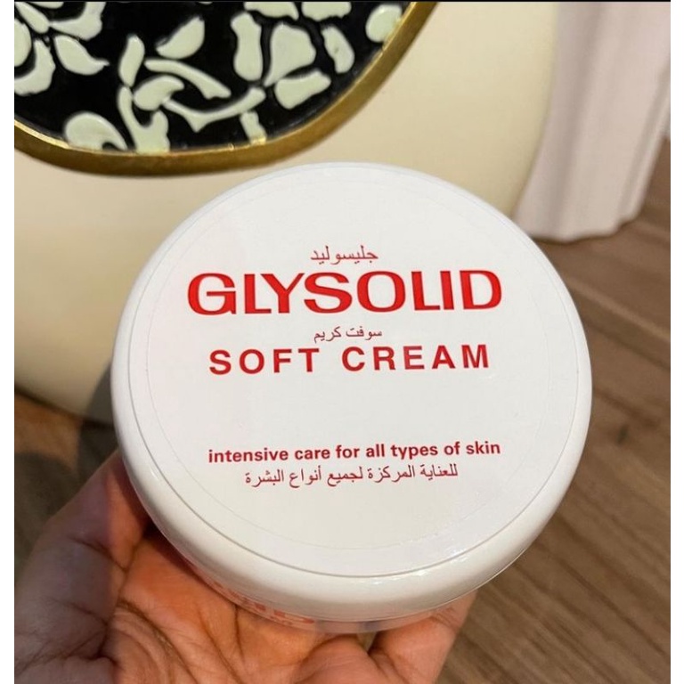 GLYSOLID SOFT CREAM 200ML PELEMBAB KULIT IMPORT SAUDI ORIGINAL