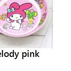 ➱ Piring saji melamin kecil karakter PM010 hello kitty melody doraemon frozen keropi spiderman cars 