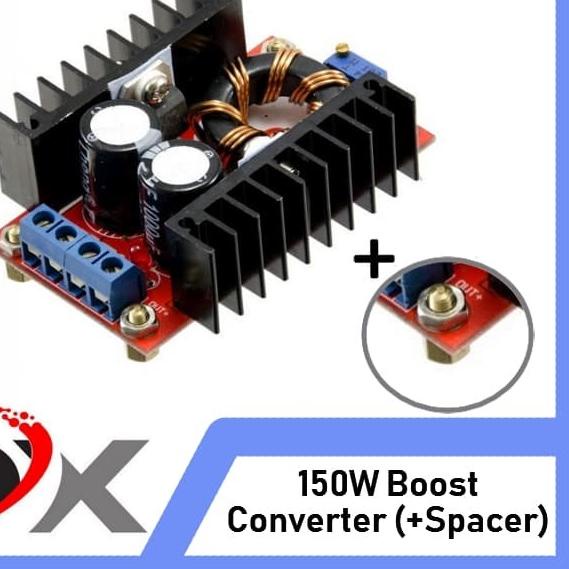 ➧ Step up boost converter 150 W DC - DC converter module ♗
