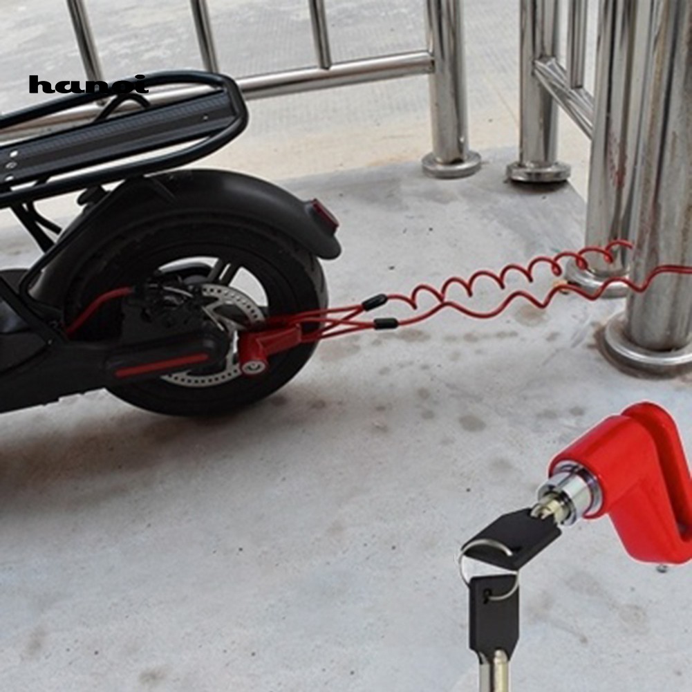 bicycle disc brake lock