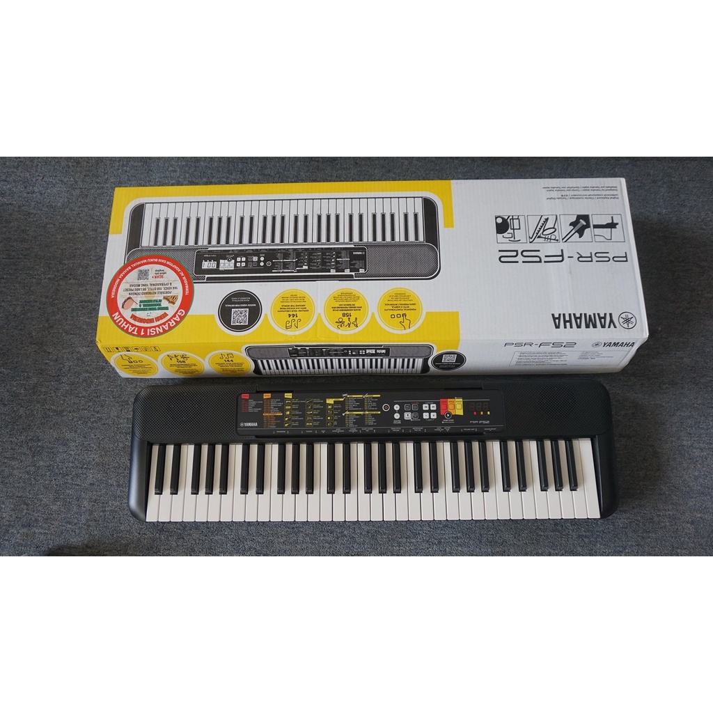 [hrg*offline* lbh murah] Keyboard Yamaha PSR F52 F-52 Sudah ada style dangdutnya