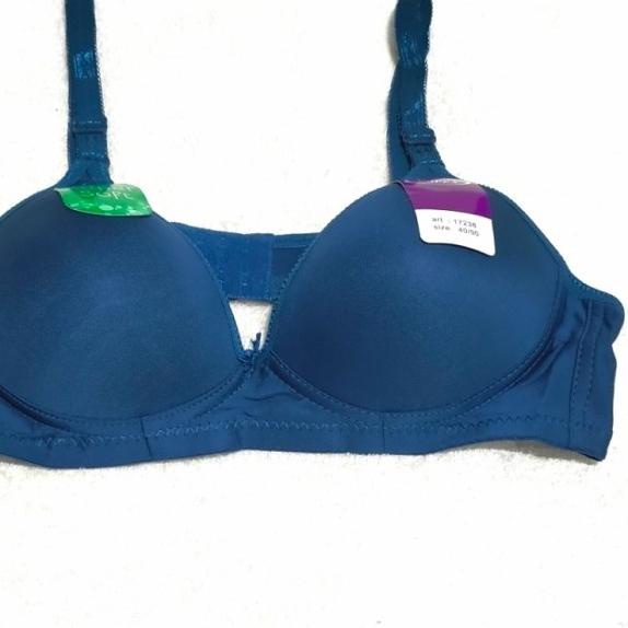 ♘ Bra Sorex 17238 BH Busa Tanpa Kawat - Biru Tua, 36 ←