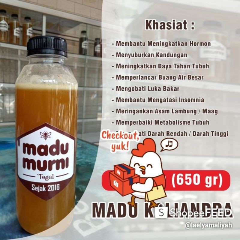 

Madu Murni Kaliandra 100%Original tanpa campuran