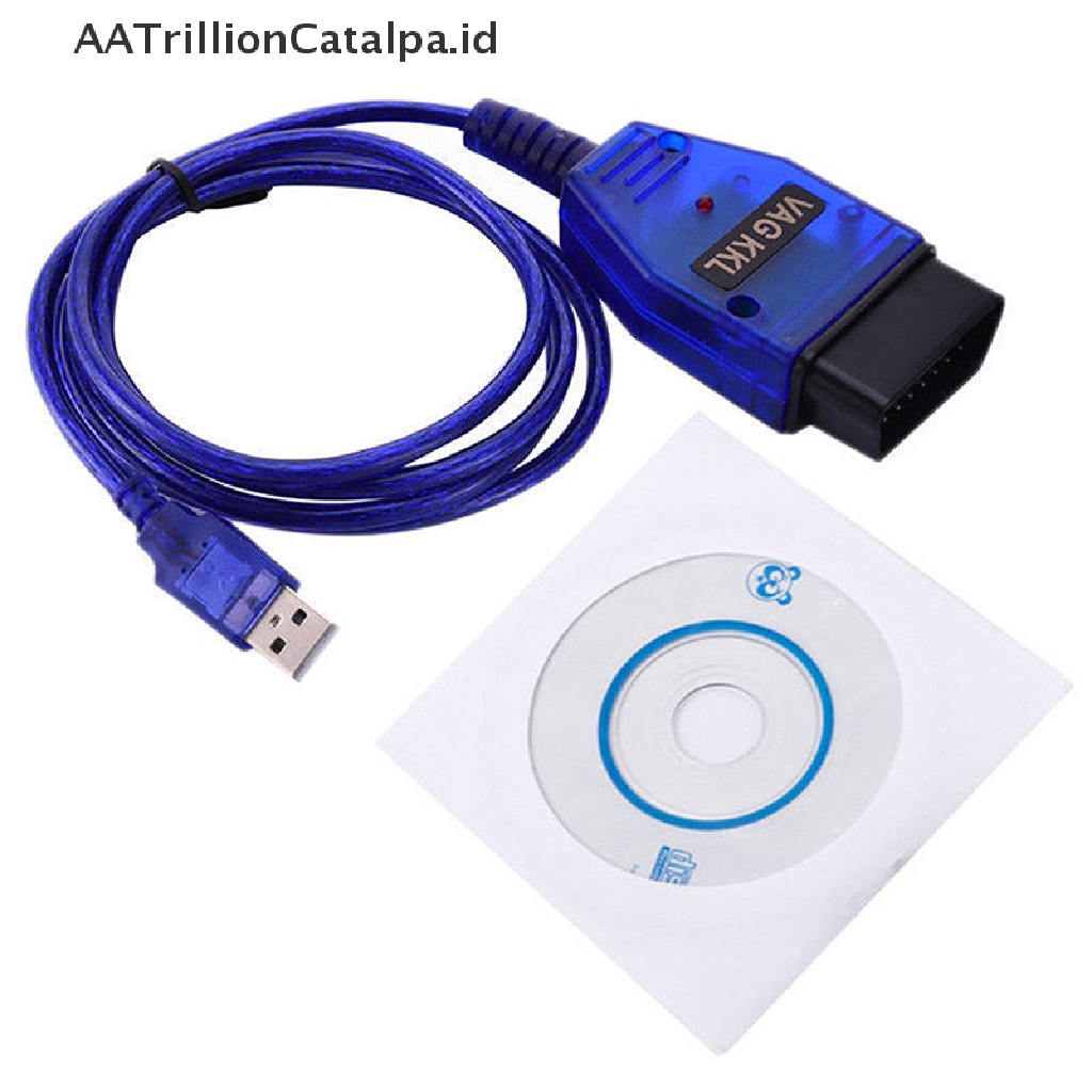 Aatrillioncatalpa Kabel USB KKL VAG-COM 409.1 OBD2 OBD VCDS VW / Audi / Seat A +