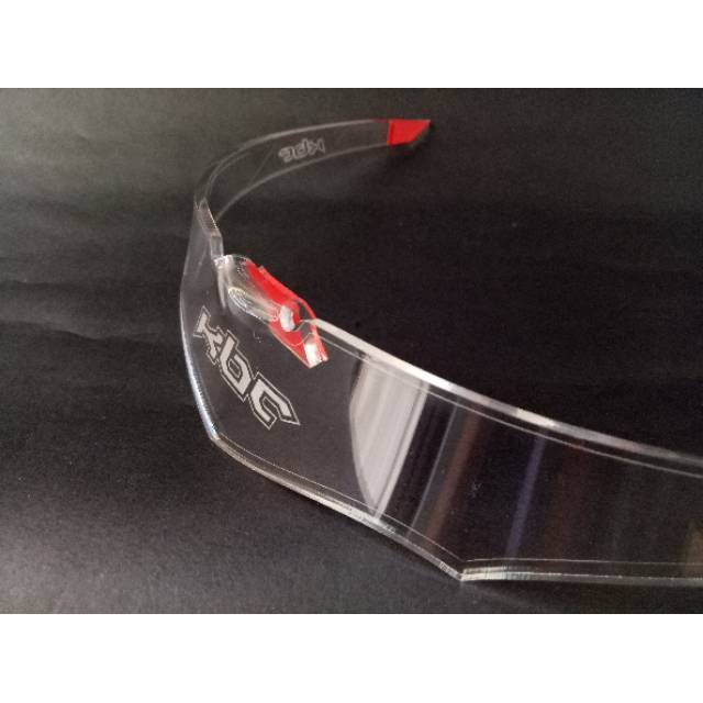 Spoiler KBC VK, Euro, Zero, THX NF300, HJC Yamaha Lorenzo - Clear