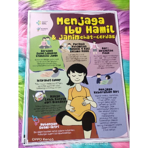 

Poster Menjaga Ibu Hamil dan Janin Cerdas