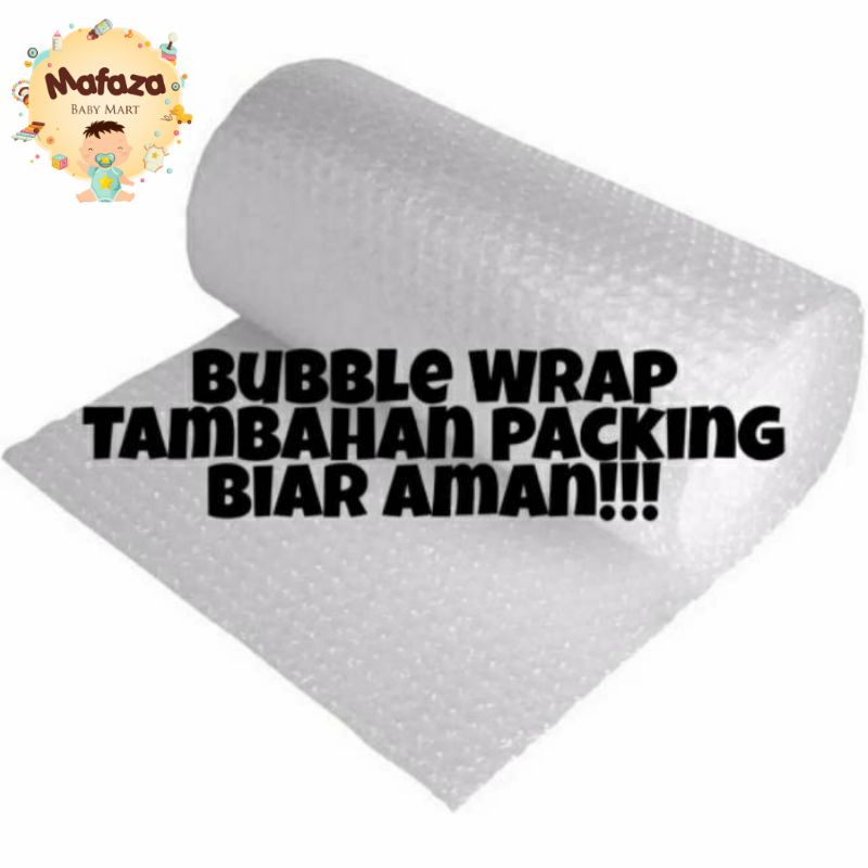 

Bubble Wrap tambahan packing supaya aman