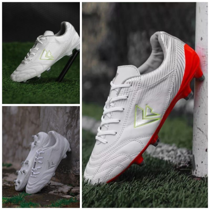 SEPATU SEPAKBOLA SEVSPO X ZORO ONE LEATHER BLACK / WHITE SILVER FUTSAL