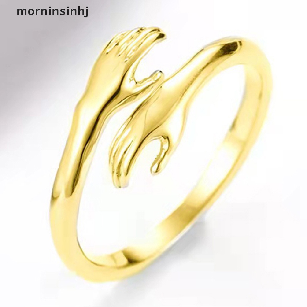 Mornin Cincin Sterling Silver 925 Model Terbuka Gaya Retro Untuk Wanita