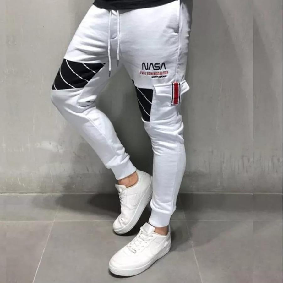 Celana Pria Panjang Jogger Toonzz NSA Bahan Fleece Tebal Ada 4 Kantong Asli Kanan Kiri