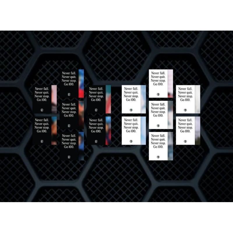 [READY] POSTCARD SUPERM US 100 & TIGER INSIDE NCT WAYV TAEYONG MARK LUCAS TEN BAEKHYUN KAI TAEMIN