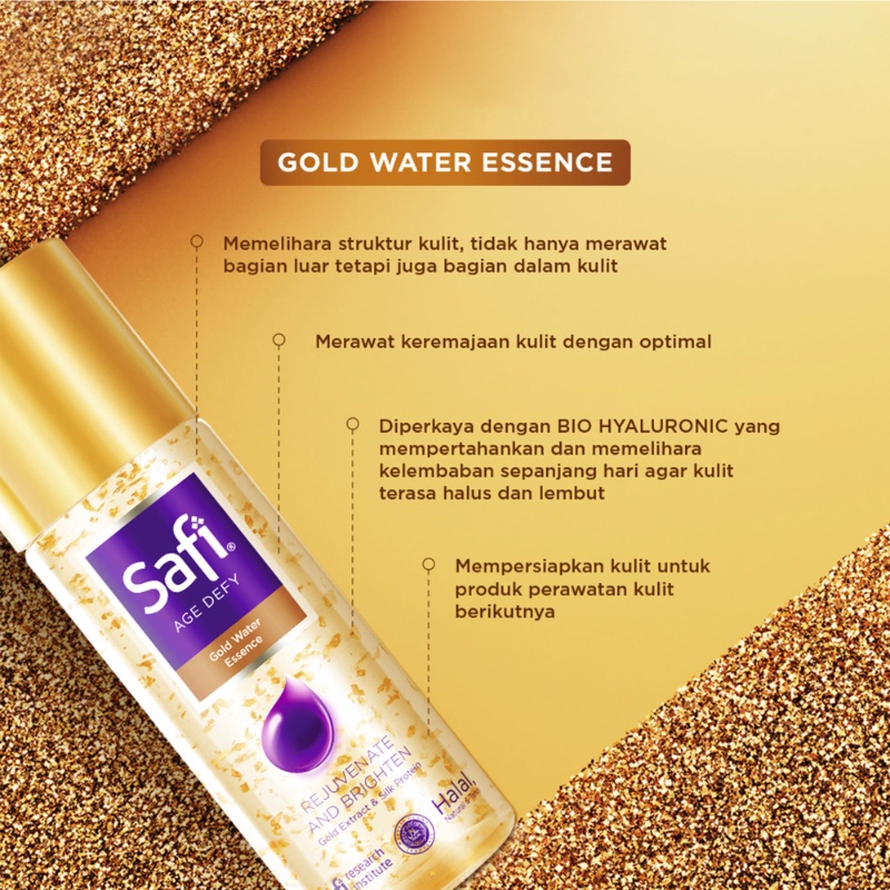 SAFI AGE DEFY GOLD WATER ESSENCE 100ML