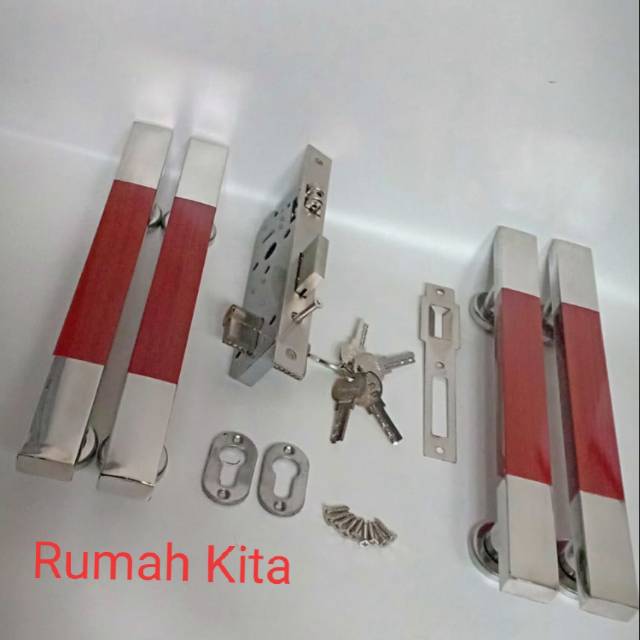 Handle Pintu Kunci Pintu Set