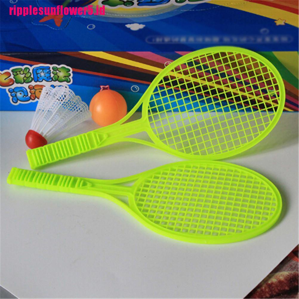 Set Raket Badminton / Tenis Untuk Edukasi Orang Tua Dan Anak