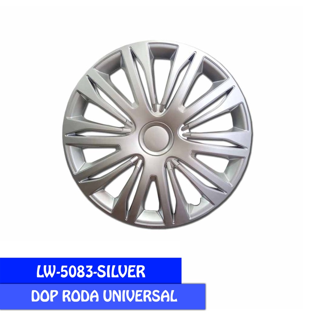 COVER VELG SPORT WHEEL DOP RODA LOWIN DESIGN 5083 A SILVER - 1 SET 4PCS