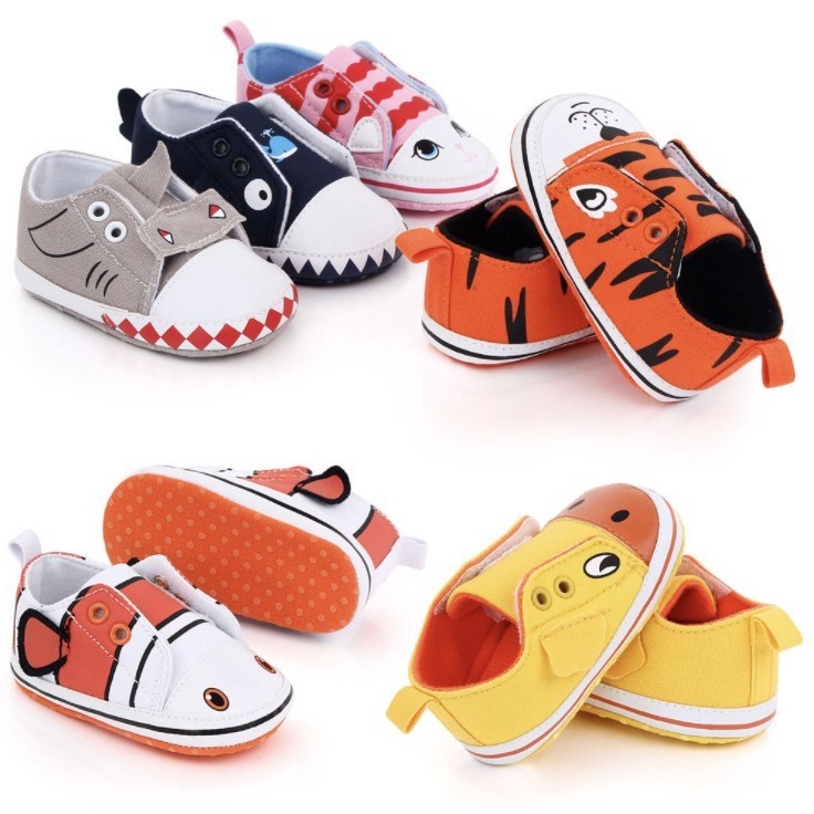 HappyOliver ZOO IN FOREST Sepatu prewalker bayi dan anak perempuan newborn 0-18 bulan