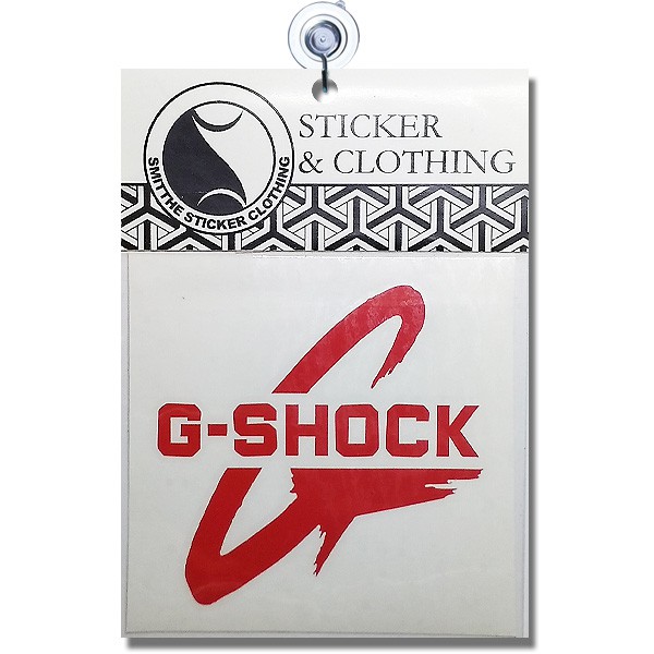 Stiker G-Shock Logo Jam Cutting Sticker untuk aksesoris Mobil Motor