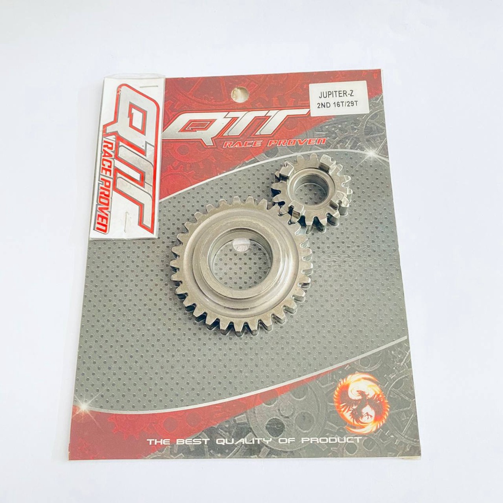 GEAR GIGI RASIO RATIO QTT RACING JUPITER Z 2ND 16-29 ORIGINAL