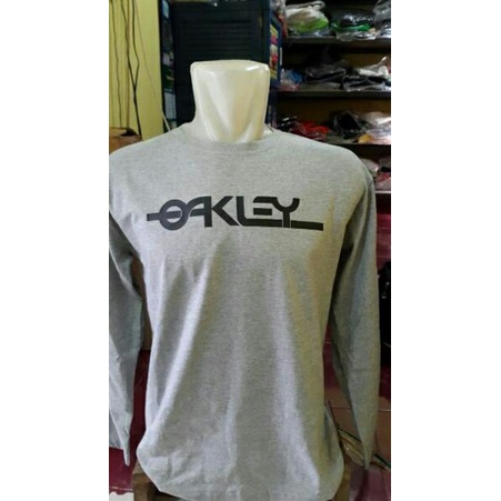 TSHIRT - T SHIRT - LONG SLAVE - KAOS PANJANG - OAKLEY