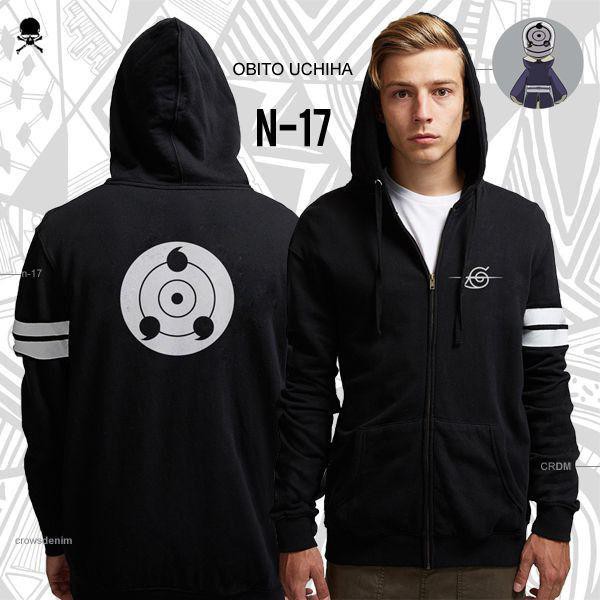 Unik Jaket Naruto Rikudo Anbu Uciha Sasuke Diskon