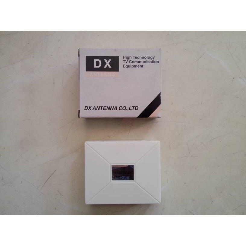 Paralel Splitter TV DX 4 way / Pembagi sinyal TV