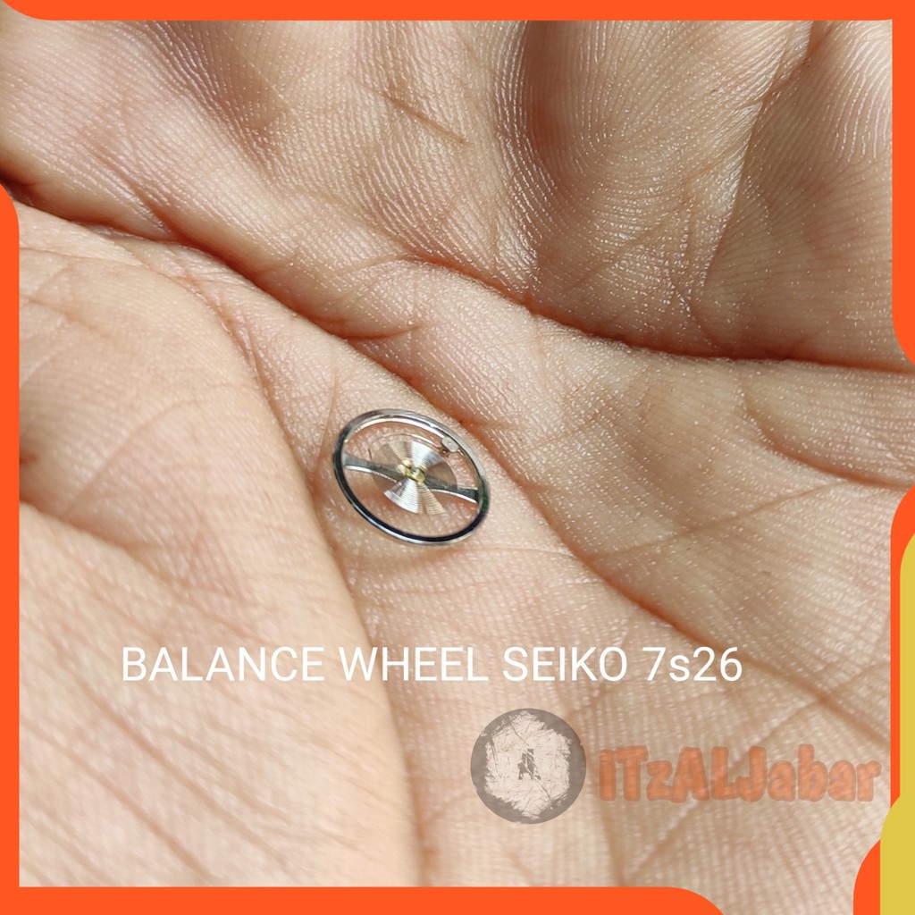 Per rambut Seiko watch Balance wheel 7s26 Spring mesin Seiko 7S26