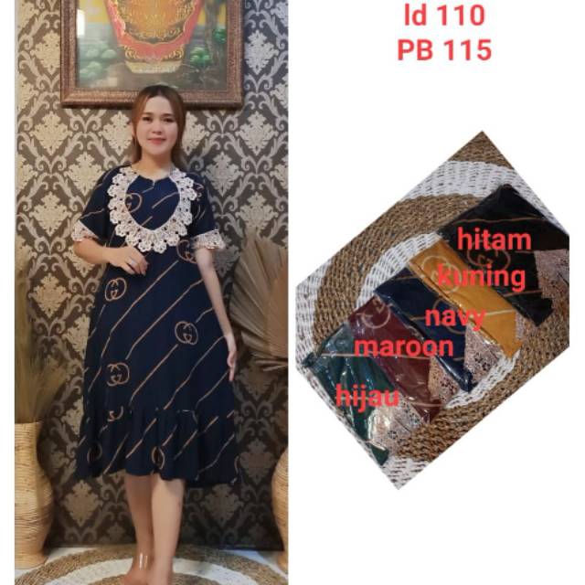 DASTER RENDA BUSUI MOTIF GUCCI/DASTER ARAB/DASTERTURKI/KUALITAS PRODUK ORIGINAL BAHAN ADEM BERLAN4ID