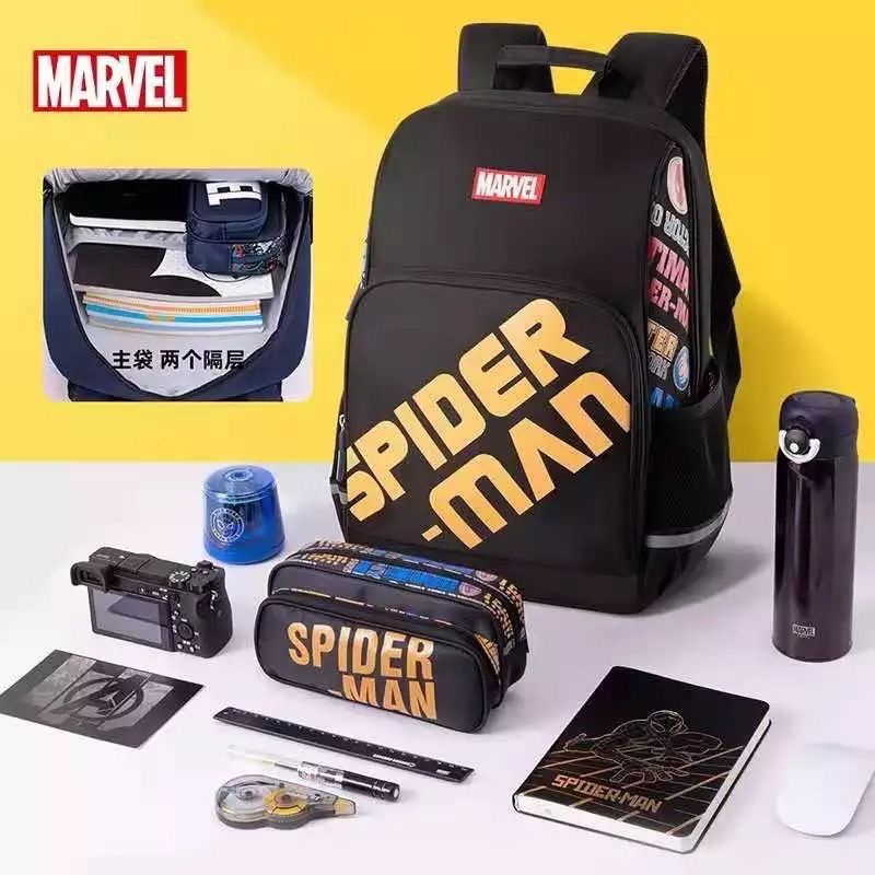 Tas Ransel Anak SPIDER MAN ULTI Korea School Backpack Anak Remaja Stylish Kece Maksimal Kualitas Super