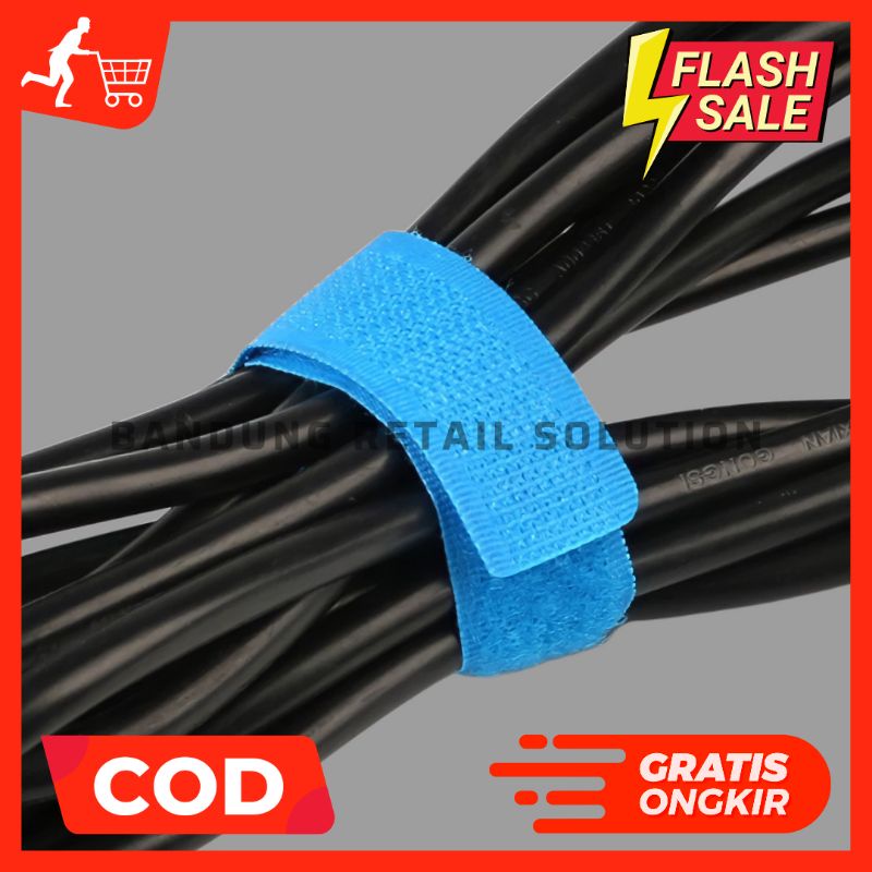 Velcro Strap Cable Perapih Kabel Velcro Pengikat Kabel