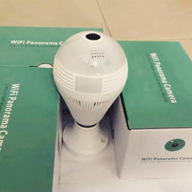 CCTV WIFI LAMPU BOHLAM 1,3MP 360°