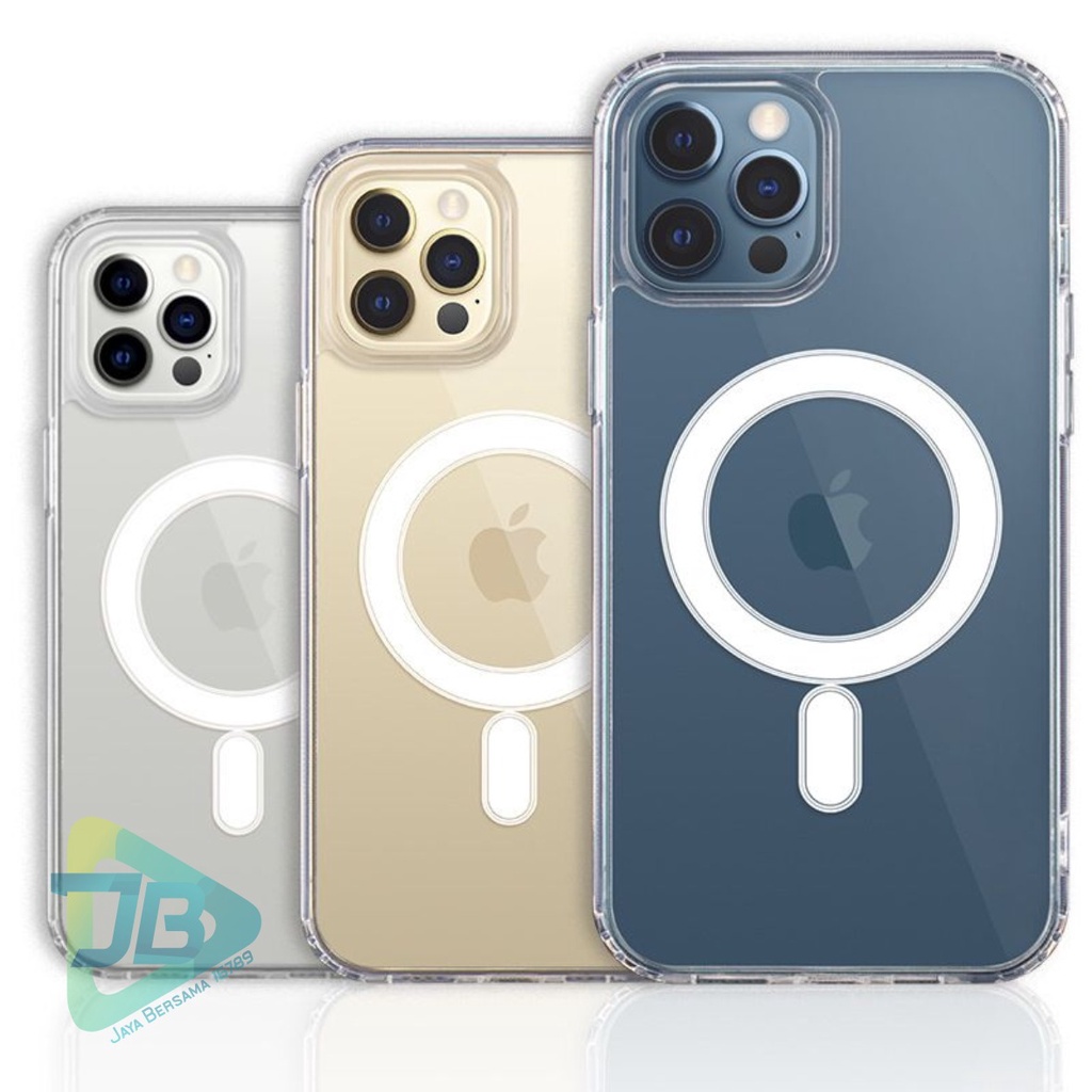 MAGSAFE CASE MAG SAFE IP MAGNET CLEAR HYBRID BUMPER CASING For Iphone X XS XR 11 12 13 PRO MAX 14 PRO MAX PLUS JB5957