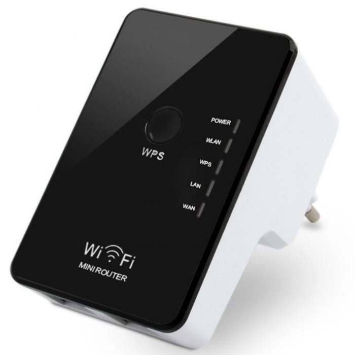 Kextech Wireless-N WiFi Router Repeater 2 LAN Port 300Mbps - LV-WR02B