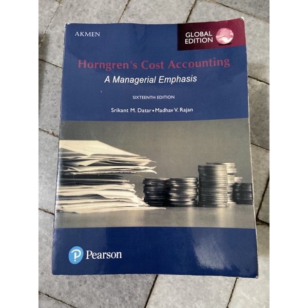 

Horngren’s Cost Accounting 16th Edition