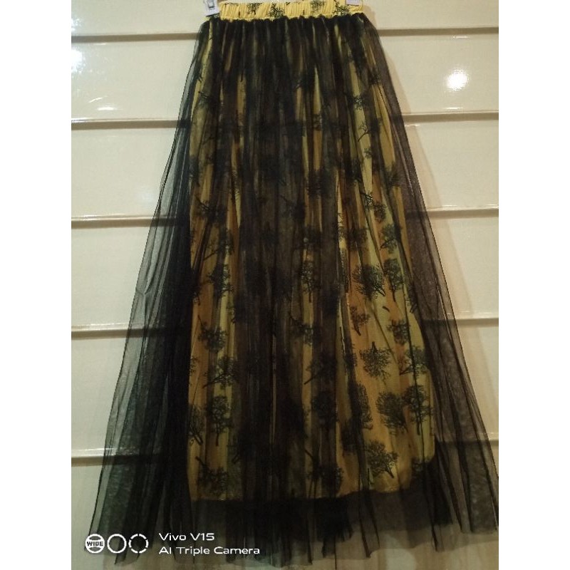 ROK TUTU BUNGA PRINTING PREMIUM ROK TUTU PREMIUM