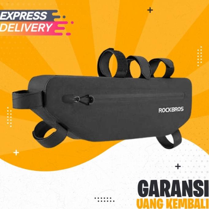Tas Frame Sepeda Rockbros Segitiga Waterproof Bike Bag Arlandoasaf