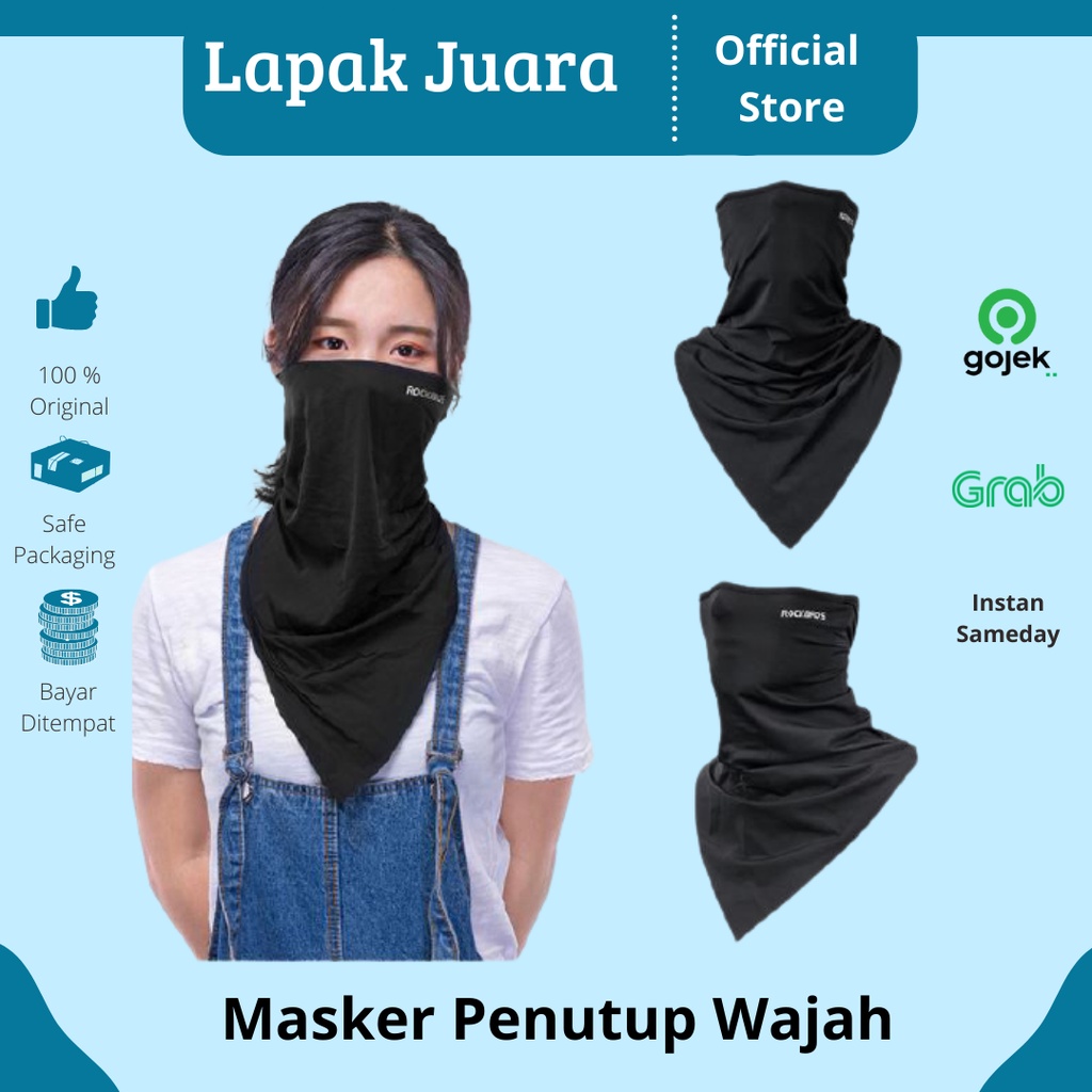 Masker Penutup Wajah | Penutup Wajah Dan Leher | Masker  Pelindung Wajah | Slayer Masker Cowok | Sla