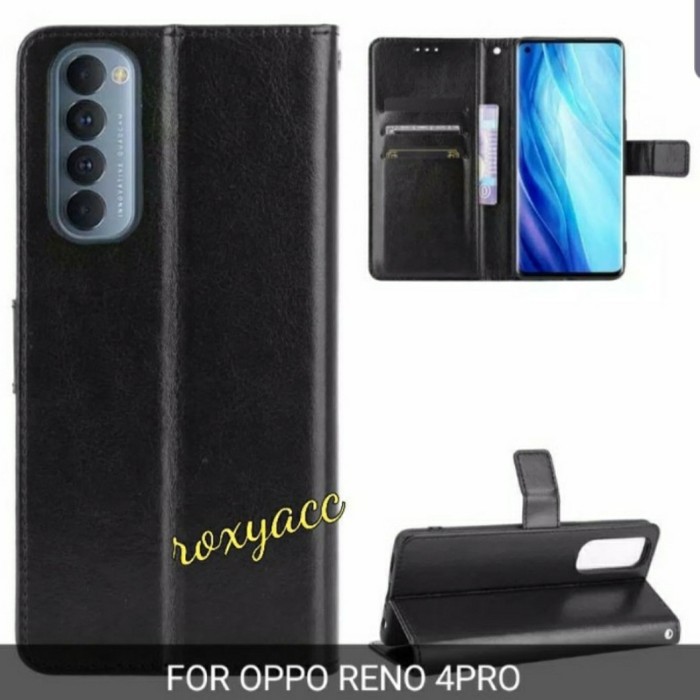 OPPO RENO 5F RENO 4F/RENO 4/RENO 4 PRO/RENO 3/RENO 3 PRO CASE FLIP LEATHER COVER BOOK STANDING