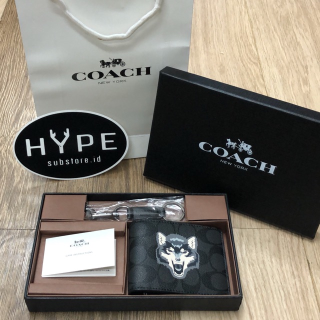 Dompet Coach Wolf Wallet