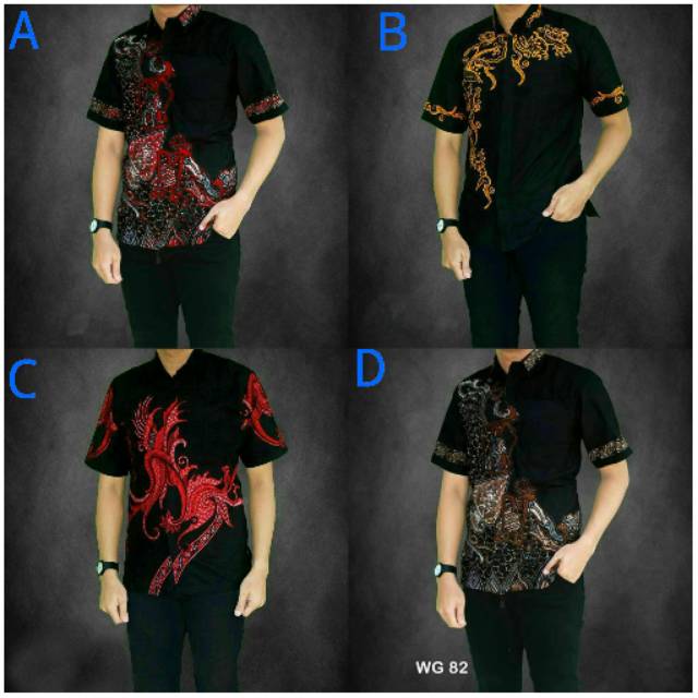 Hem Batik Pria Pendek new bfj